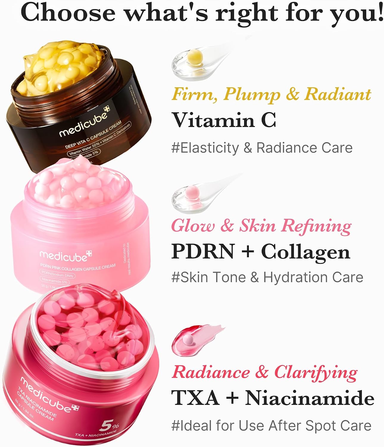 Medicube PDRN Pink Collagen Capsule Cream 55g – Skin Firming & Brightening