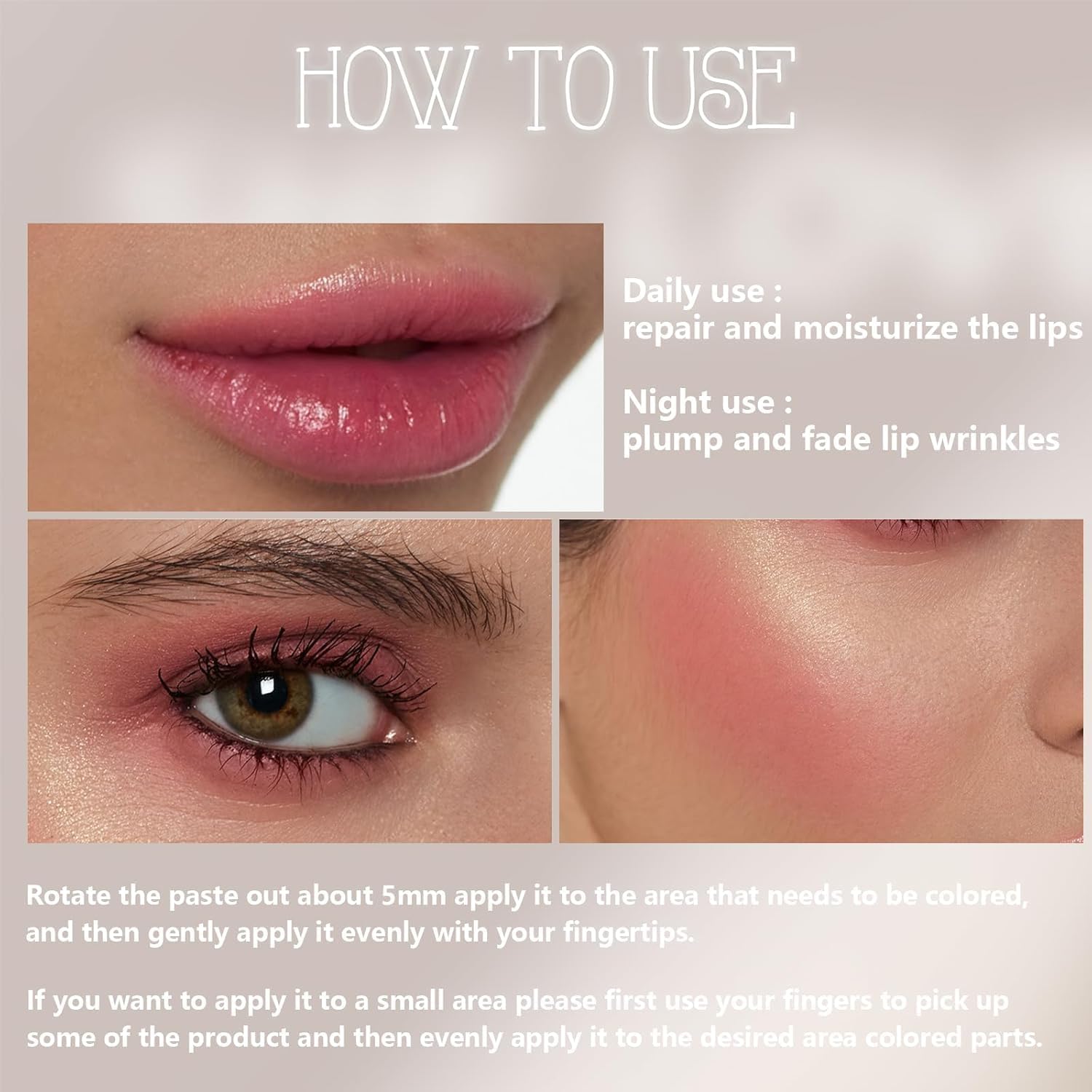 Ever Beauty Lip and Cheek 2 In 1 Magic Blush - 35ml