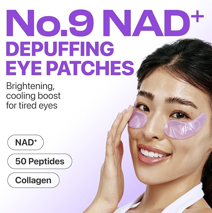 Numbuzin NMN Collagen Under Eye Patches with 50 Peptides