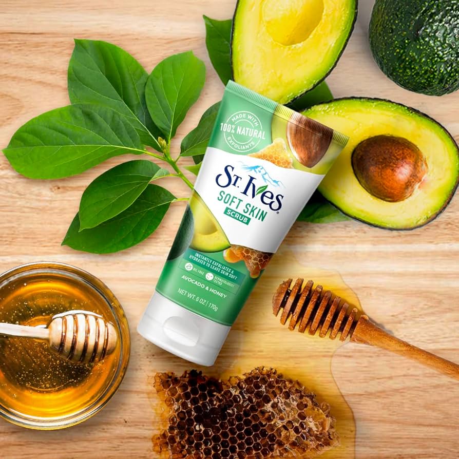 StIves Soft Skin Avocado and Honey Facial Scrub 170ml