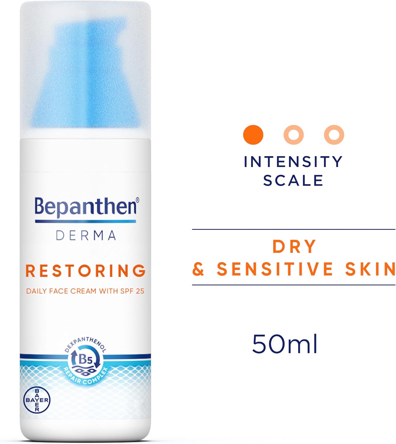 Bepanthen Derma Restoring Face Cream Spf25 50ml