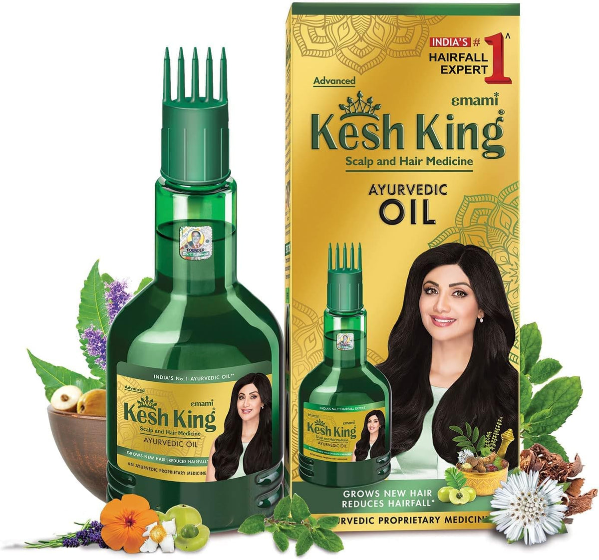 Emami Kesh King Herbal Hair Care Oil 100 ml