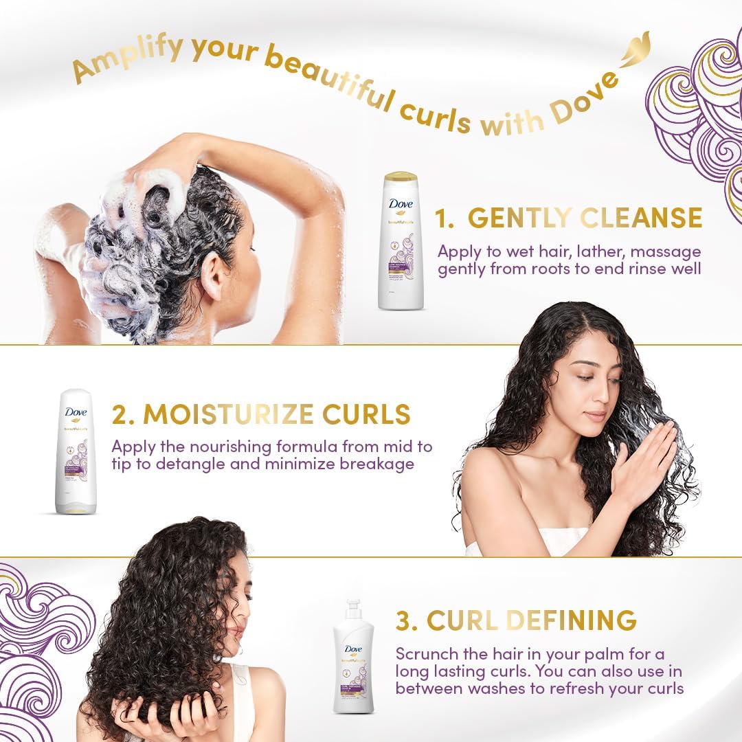 Dove Beautiful Curls Detangling Conditioner 350ml