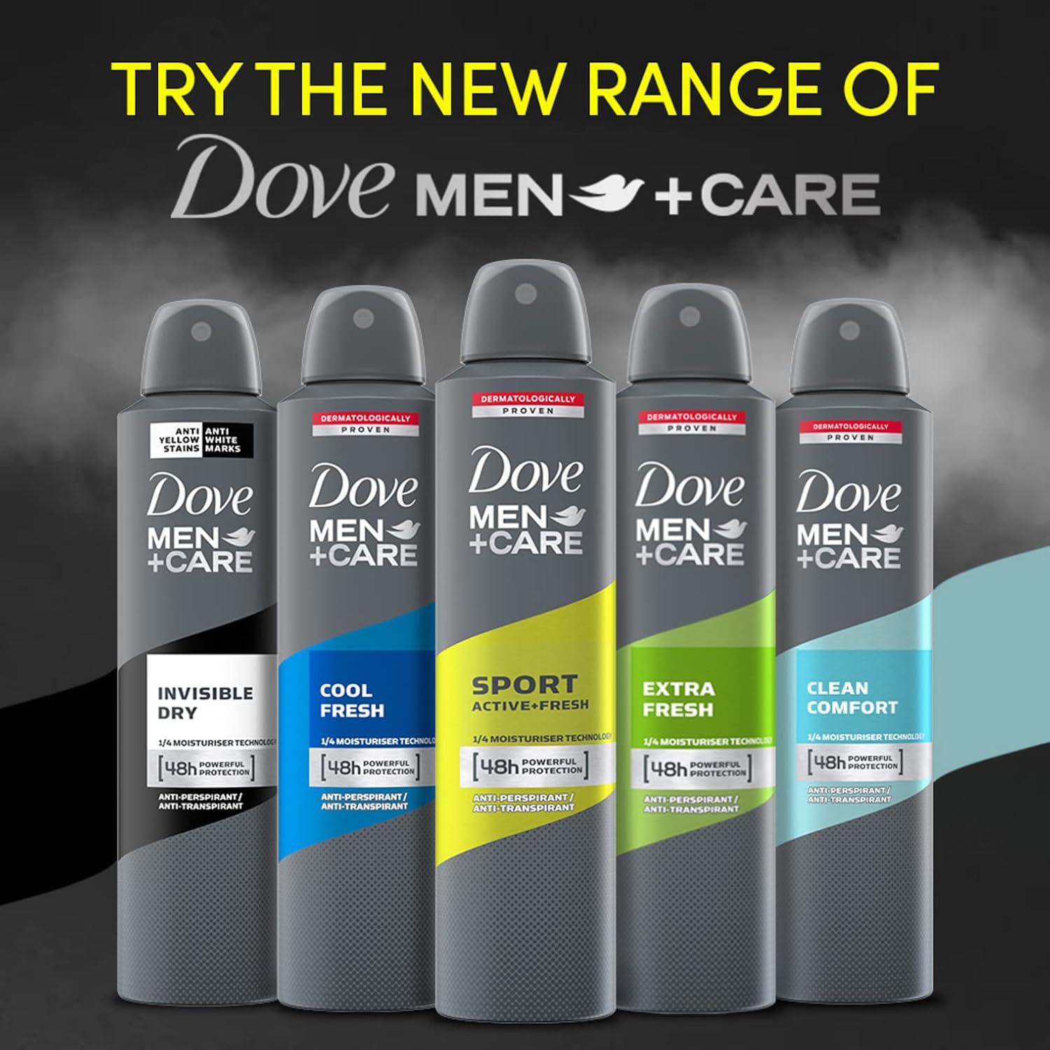 Dove Men Extra Fresh Anti Perspirant Body Spray 250ml