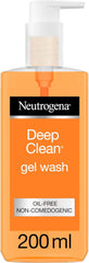 Neutrogena Deep Clean Face Wash Gel 200ml
