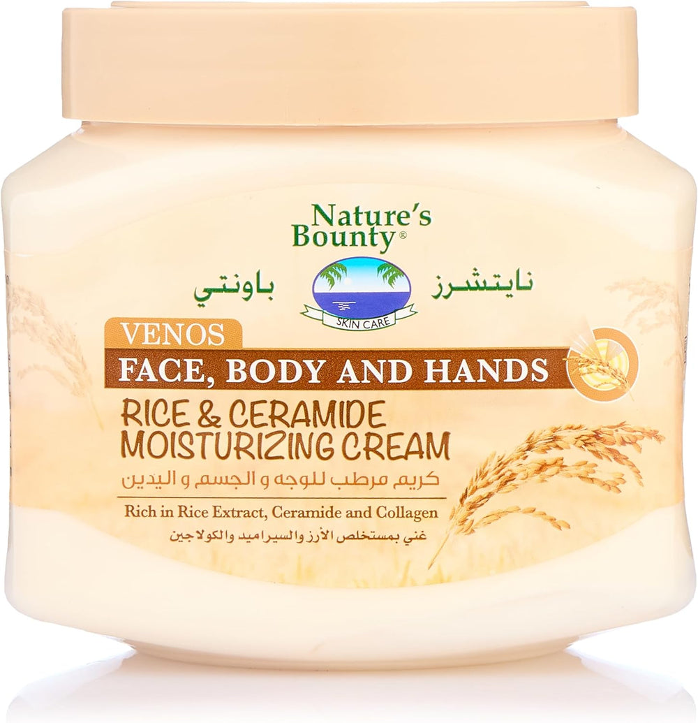 Nature s Bounty Venos Moisturizing Cream Rice and Ceramide 560ml