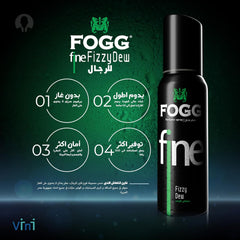 Fogg Fine Fizzy Dew Spray for Men 120 ml