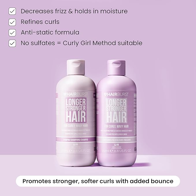 Hairburst 2-in-1 Shampoo and Conditioner 350ml Avocado and Coconut
