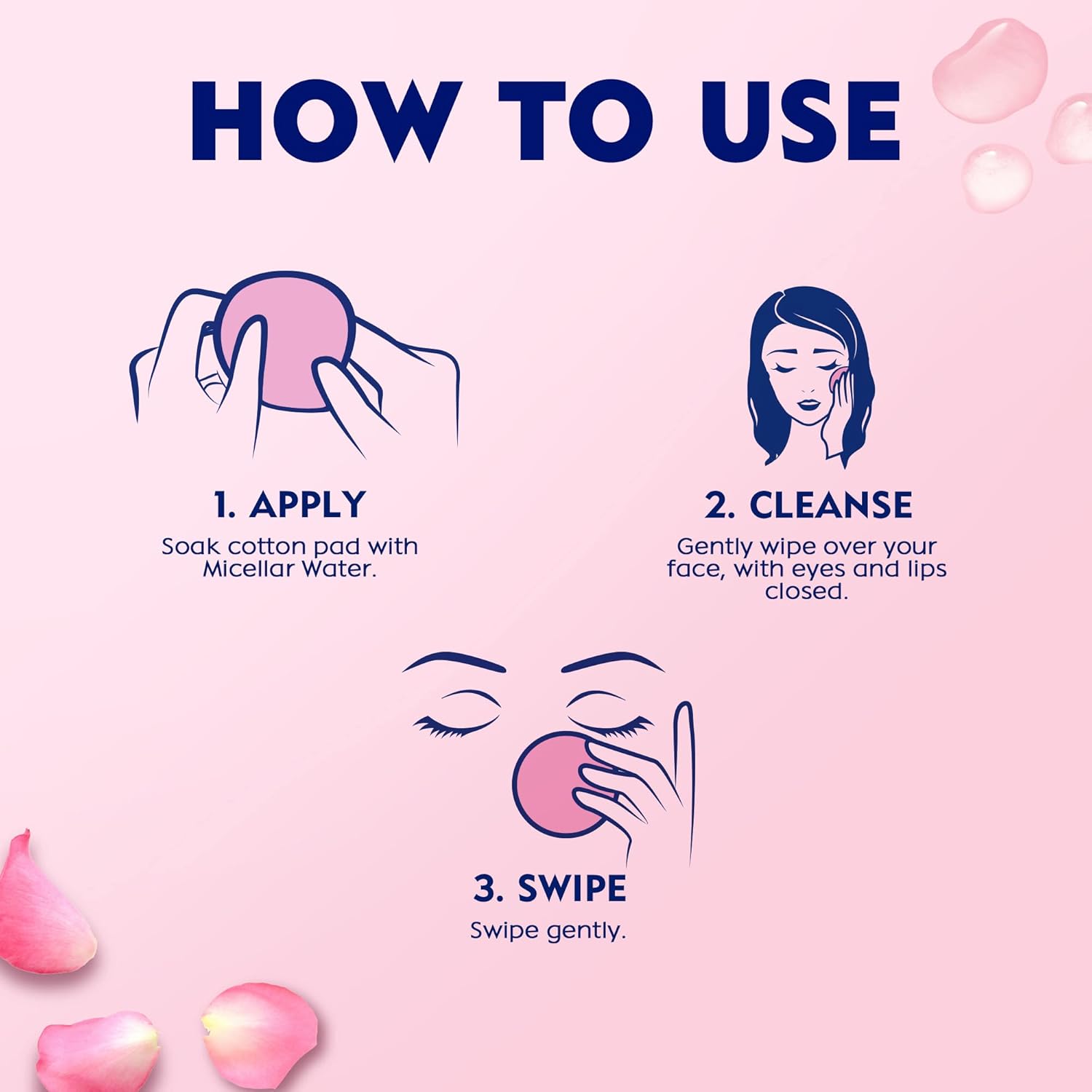 NIVEA ROSE CARE BI-PHASE MICELLAR WATER9
