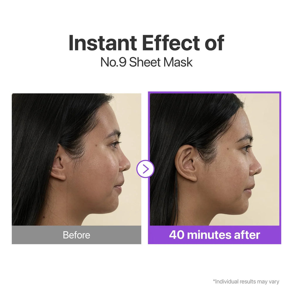 Numbuzin No.9 NAD+ Bio Lifting-sil Full Face Mask