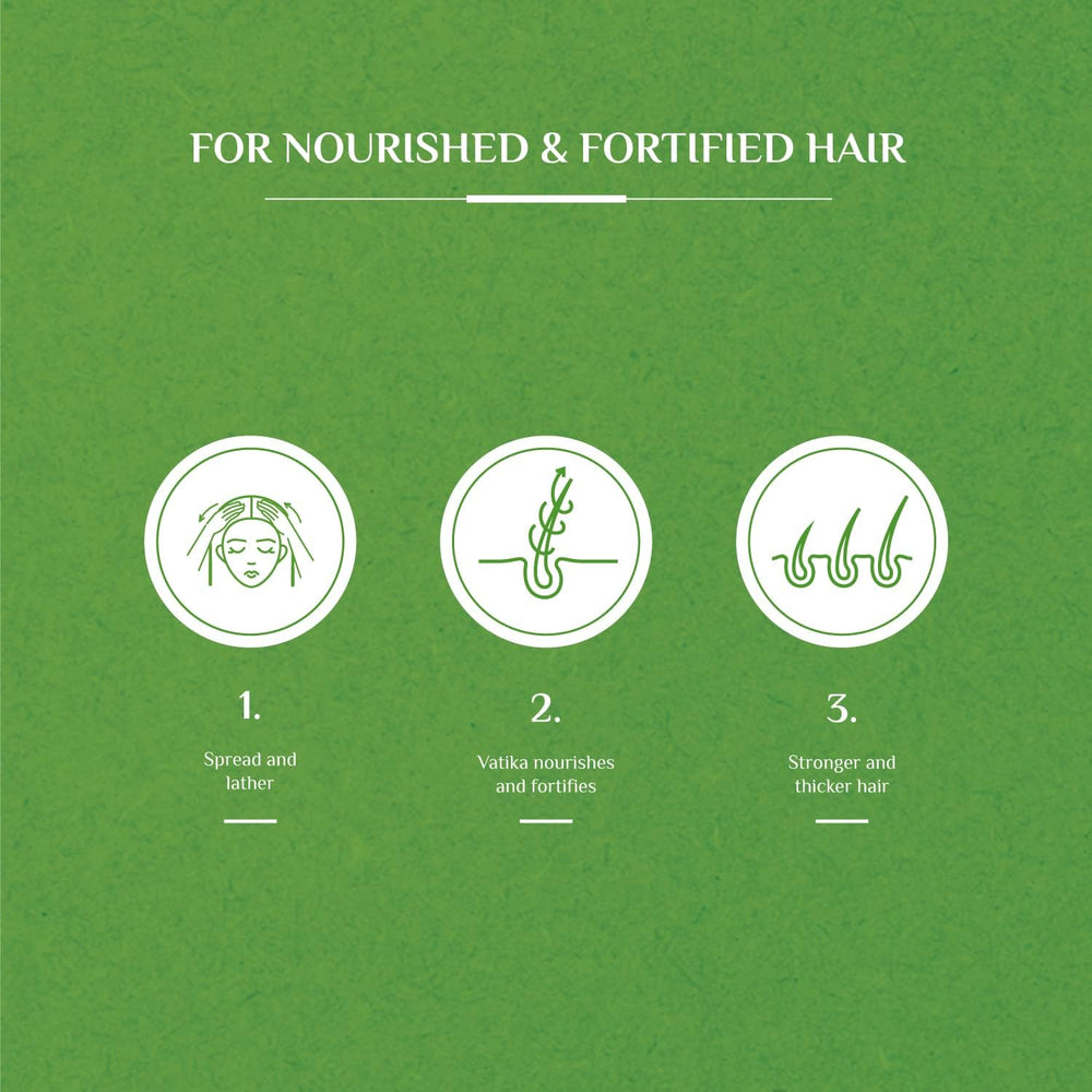 Vatika Naturals Hair Fall Control Shampoo 180ml