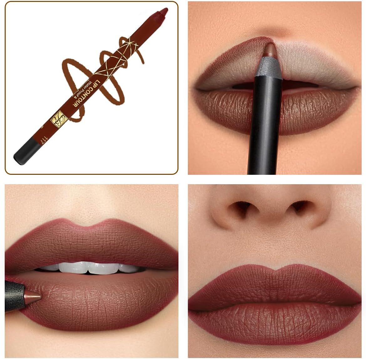 rose berry lip contour 117