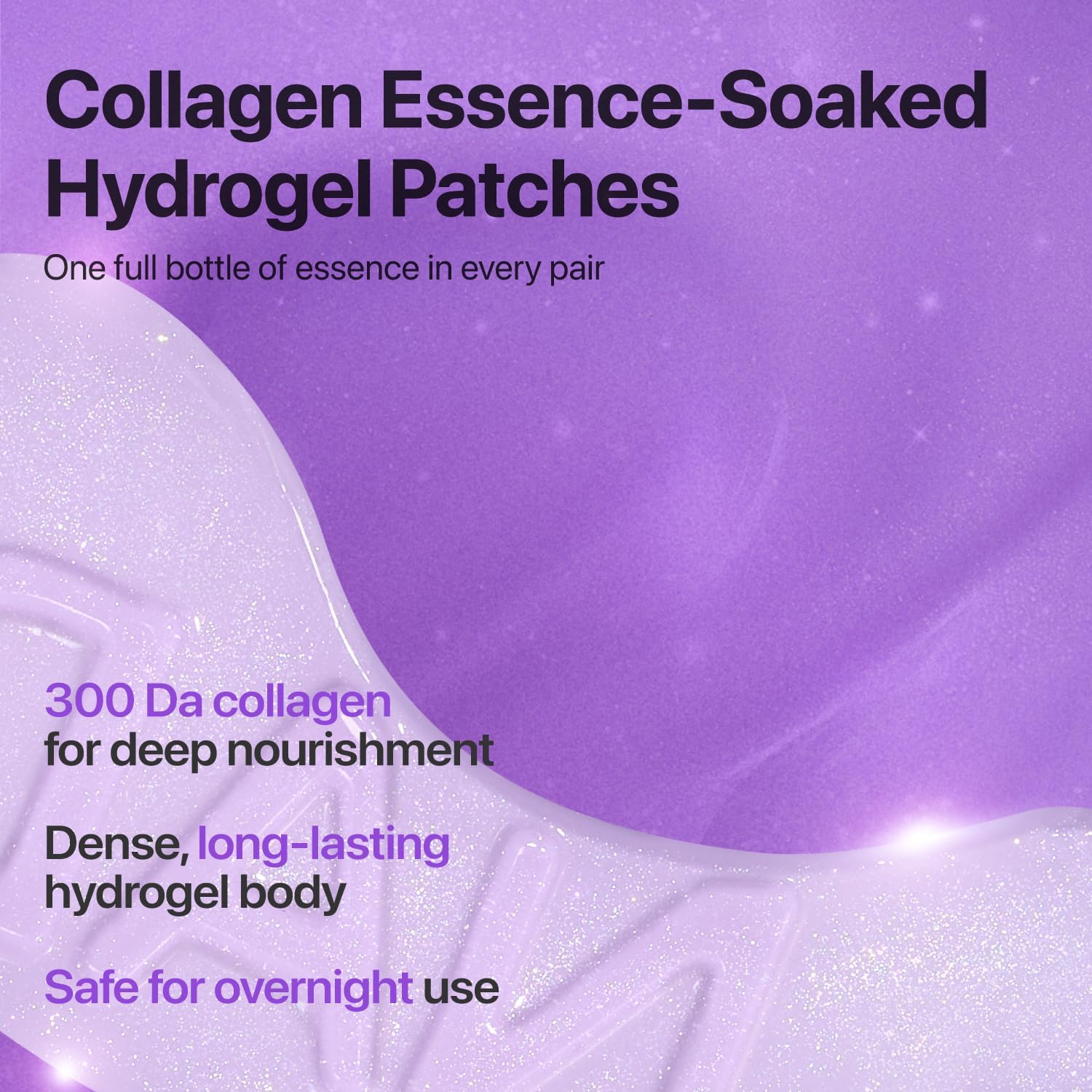 Numbuzin NMN Collagen Under Eye Patches with 50 Peptides