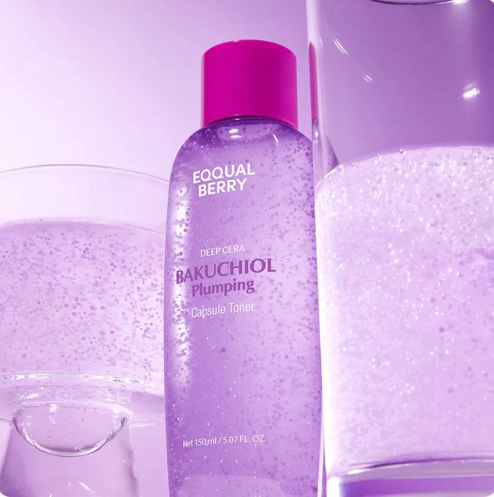 Eqqualberry Bakuchiol Plumping Capsule Toner 150ml