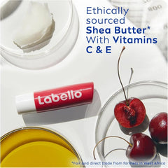 Labello Cherry Shine Moisturizing Lip Balm 4.8g