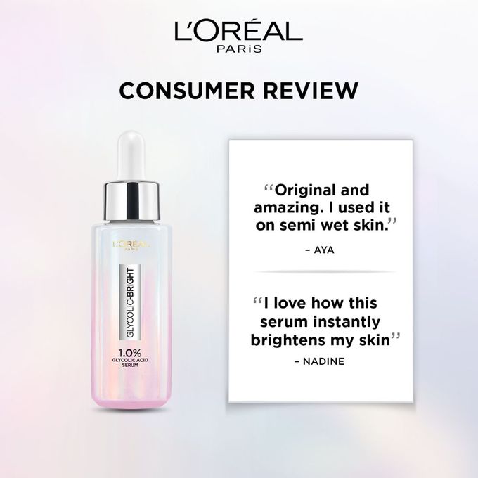 LOreal Paris Glycolic Bright Glowing Serum 30ml