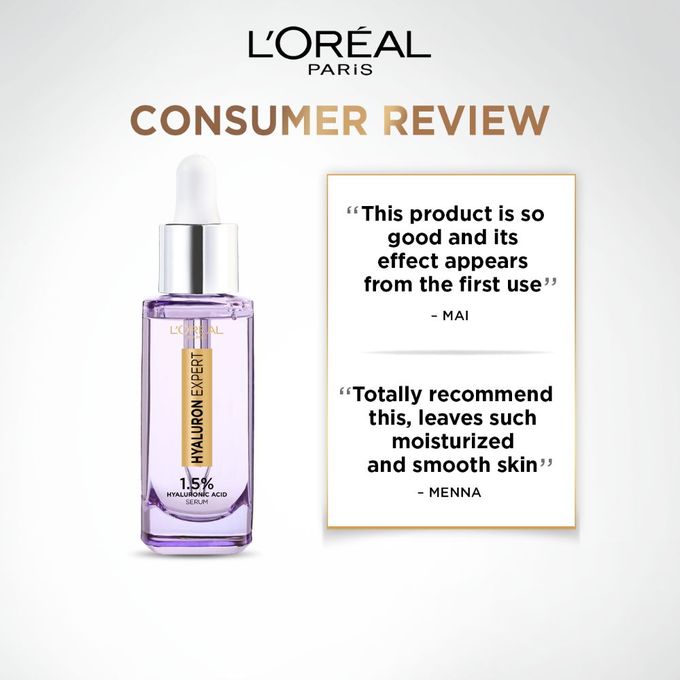 LOreal Paris Hyaluron Expert 1.5% Hyaluronic Acid Serum15ml
