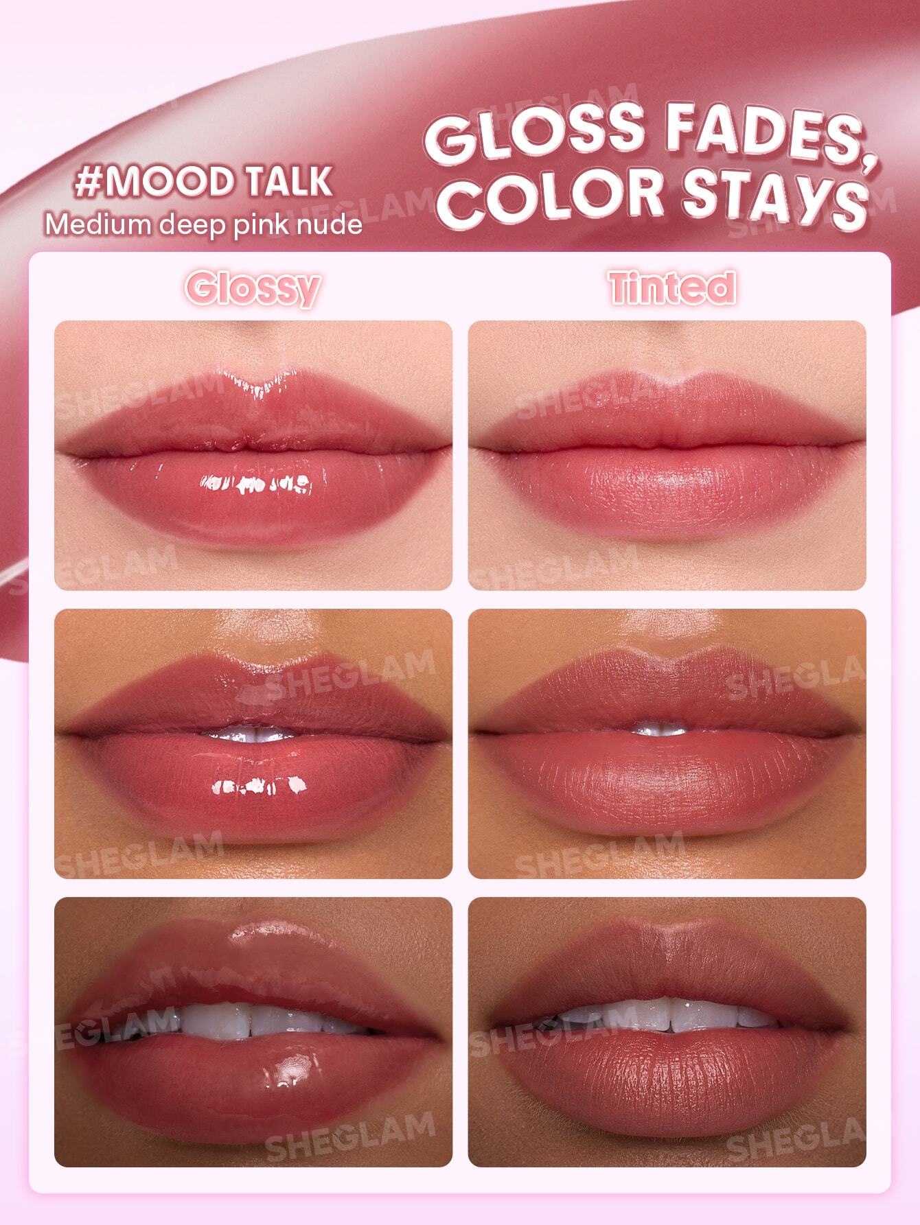 Sheglam Glazed & Locked Glossy Lip Tint