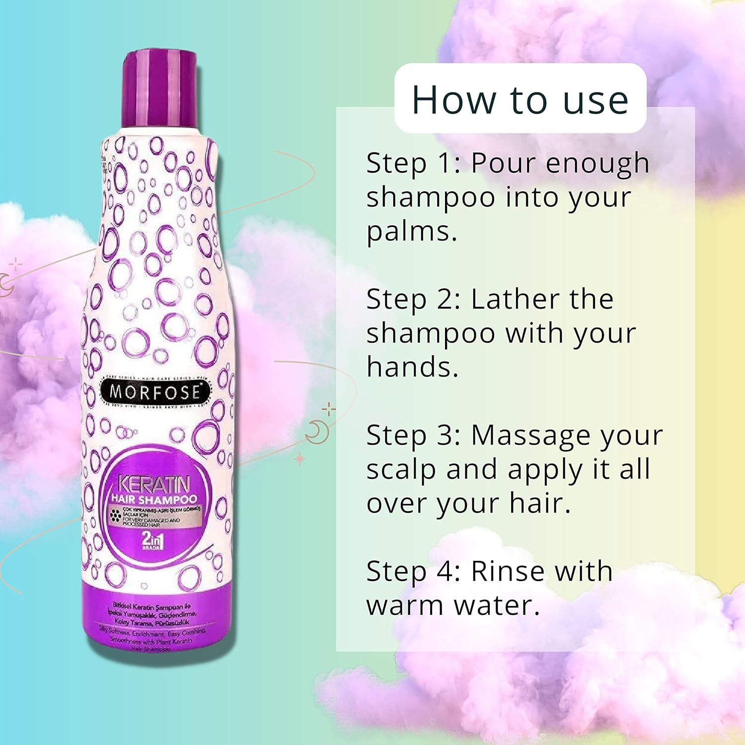 Morfose Keratin Hair Shampoo 500ml