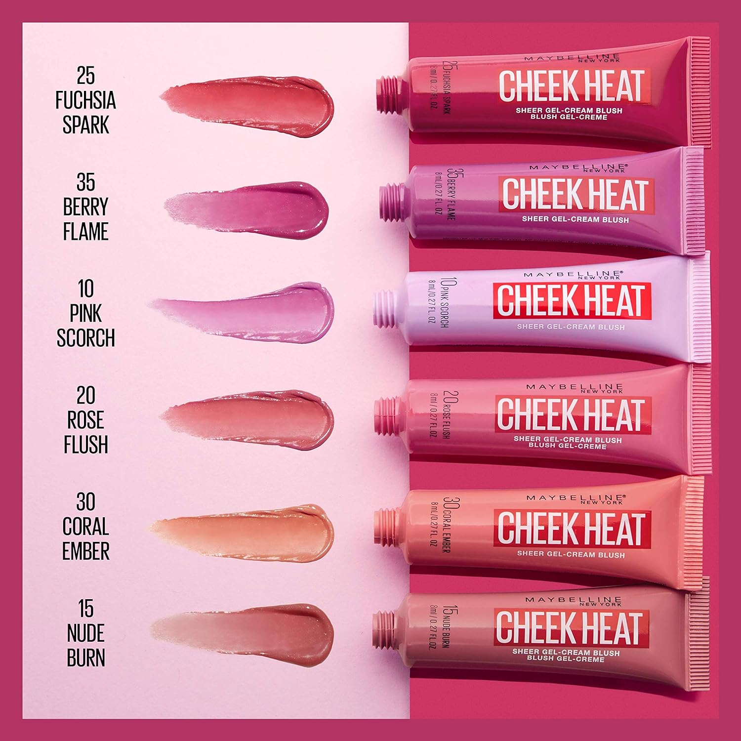 Maybelline cheek heat gel cream blush
