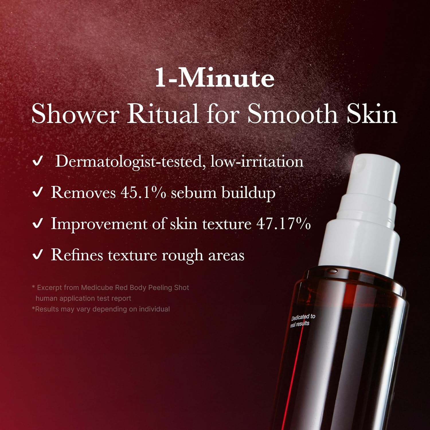 MEDICUBE Red Acne Body Peeling Shot 110g
