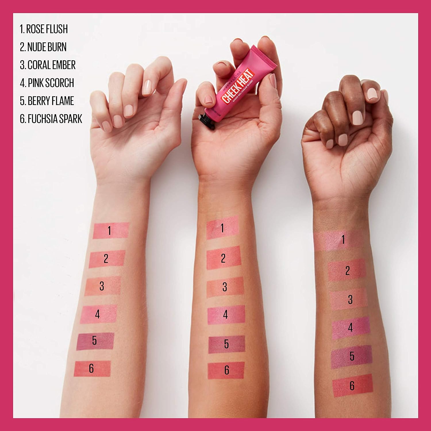 Maybelline cheek heat gel cream blush