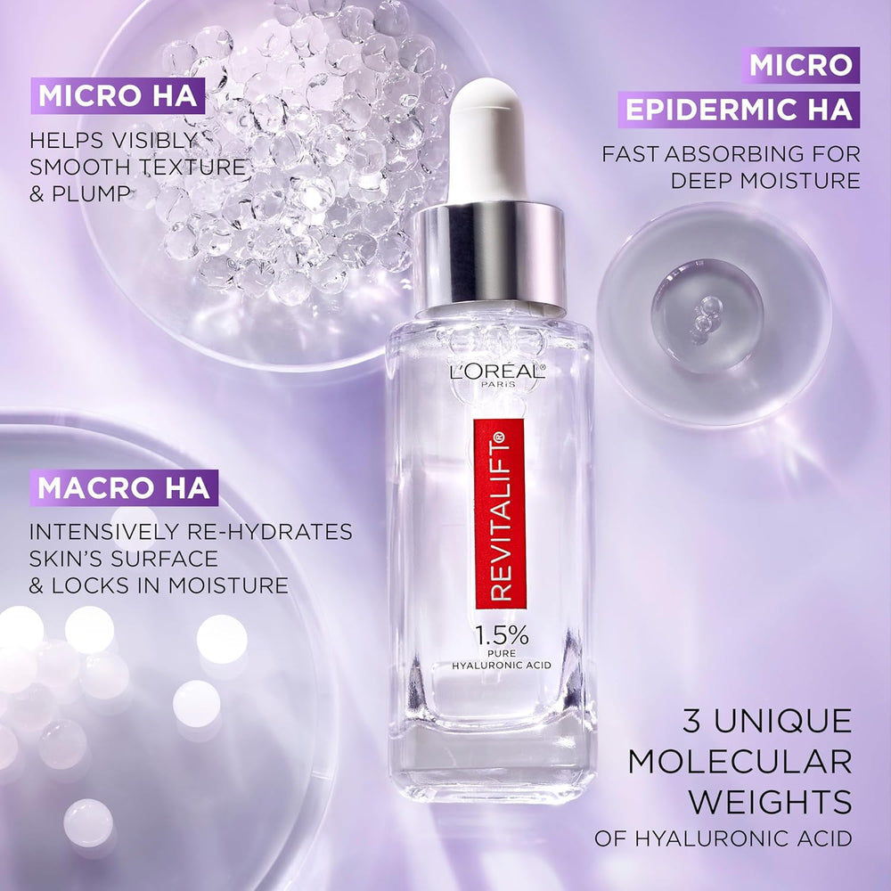 L Oreal Paris Revitalift 1.5% Pure Hyaluronic Acid Serum