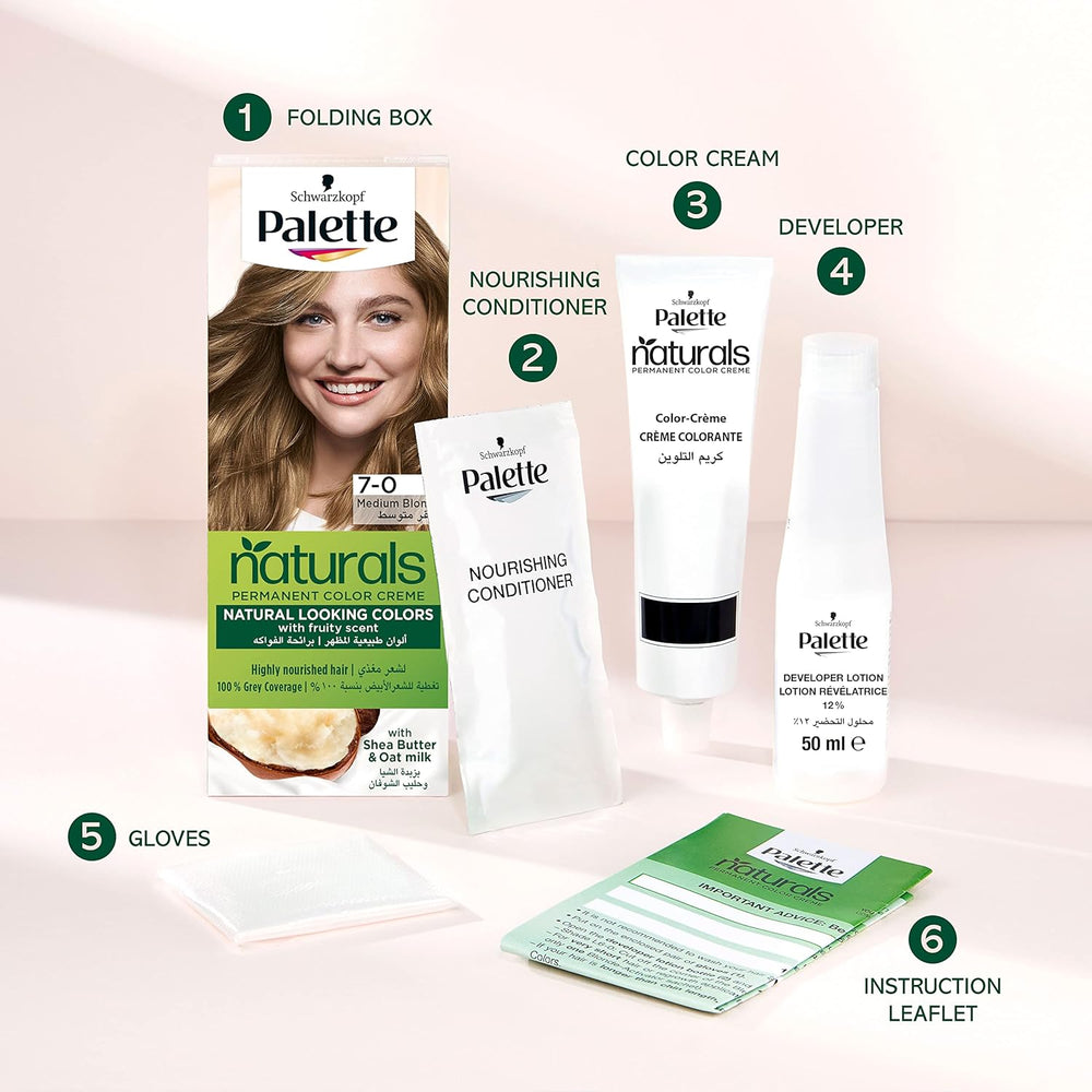 Palette Natural Color 10-0 Extra Light Blonde