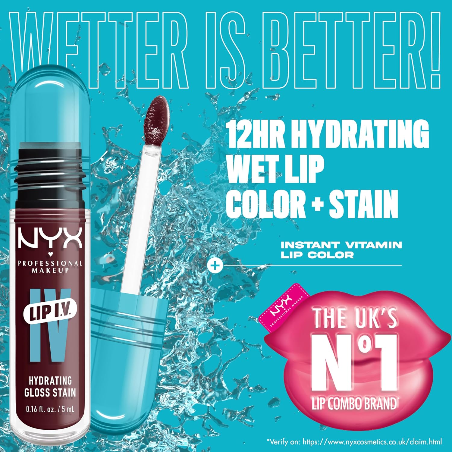 NYX Professional Makeup Lip IV Hydrating Gloss Serum