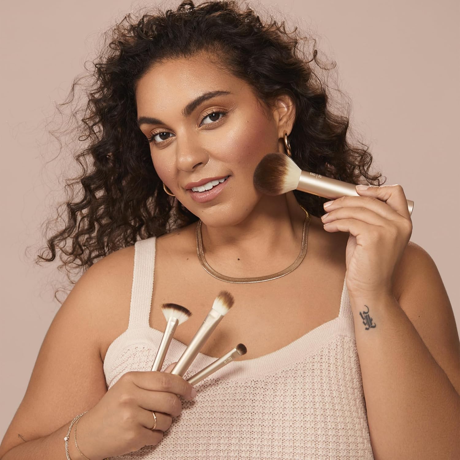 Real Techniques 9 Piece Au Naturale Makeup Brush Set