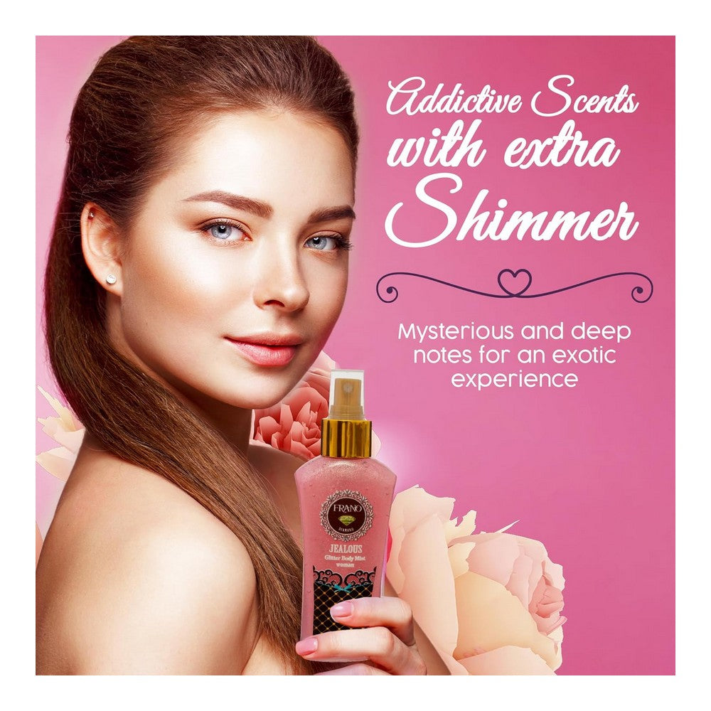 Frano Diamond Shimmer Jealous Body Mist 250ml