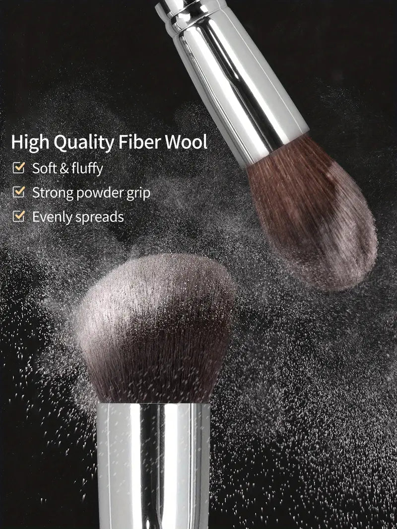 SheIn Mang Luxury Professional Makeup Brush Set 21 Pieces - Black 