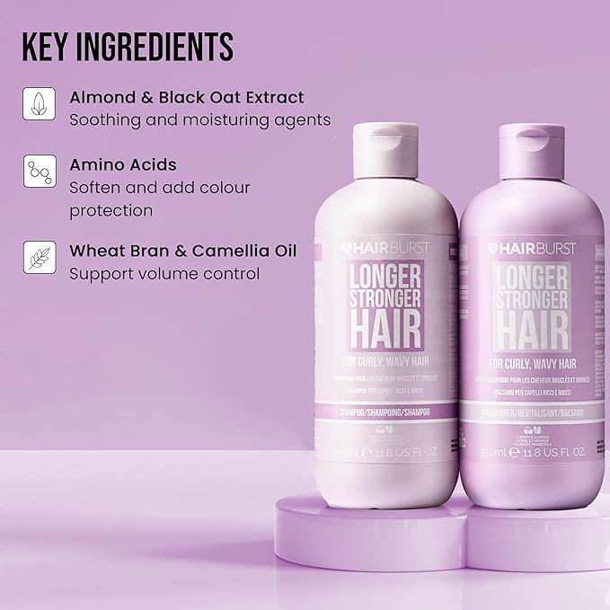 Hairburst 2-in-1 Shampoo and Conditioner 350ml Avocado and Coconut