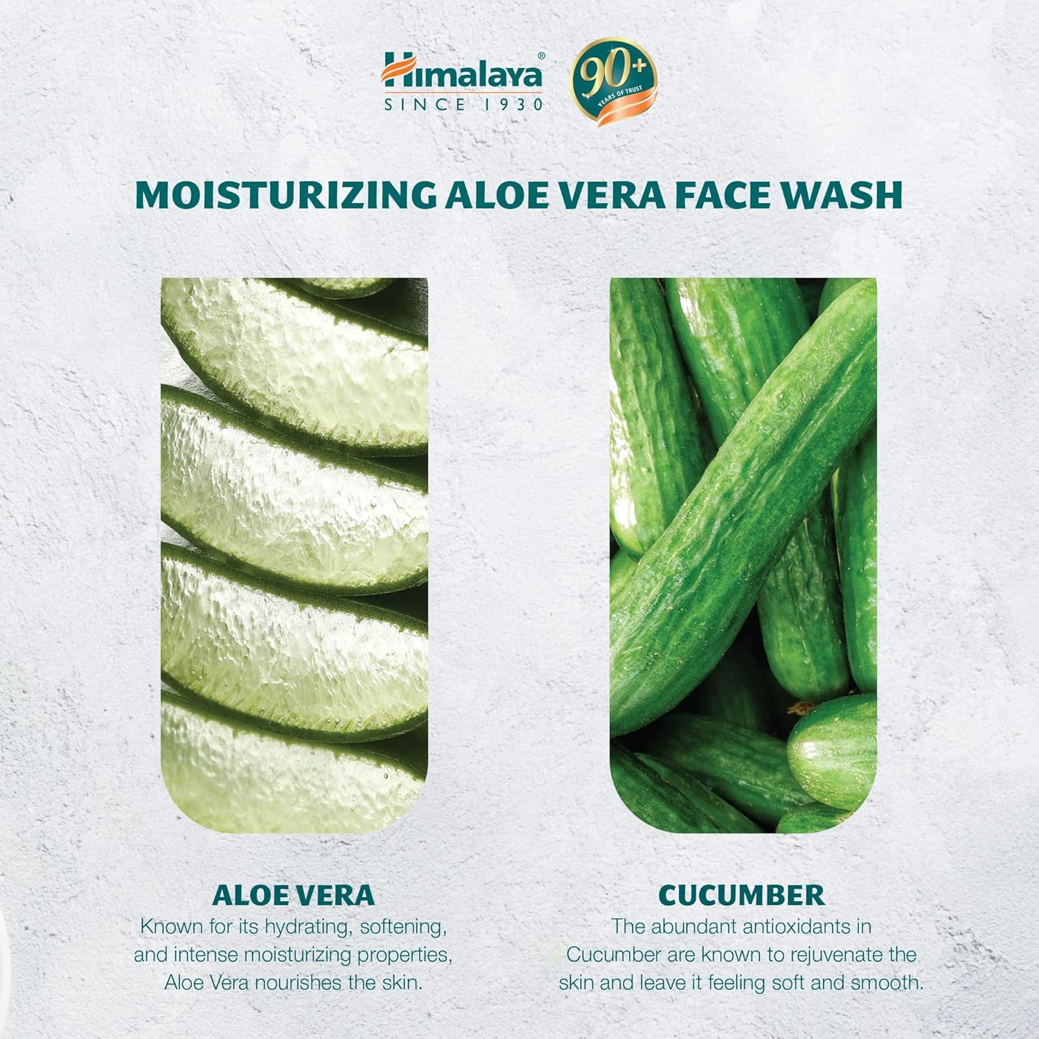 Himalaya Aloe Vera Moisturizing Face Wash 100ml