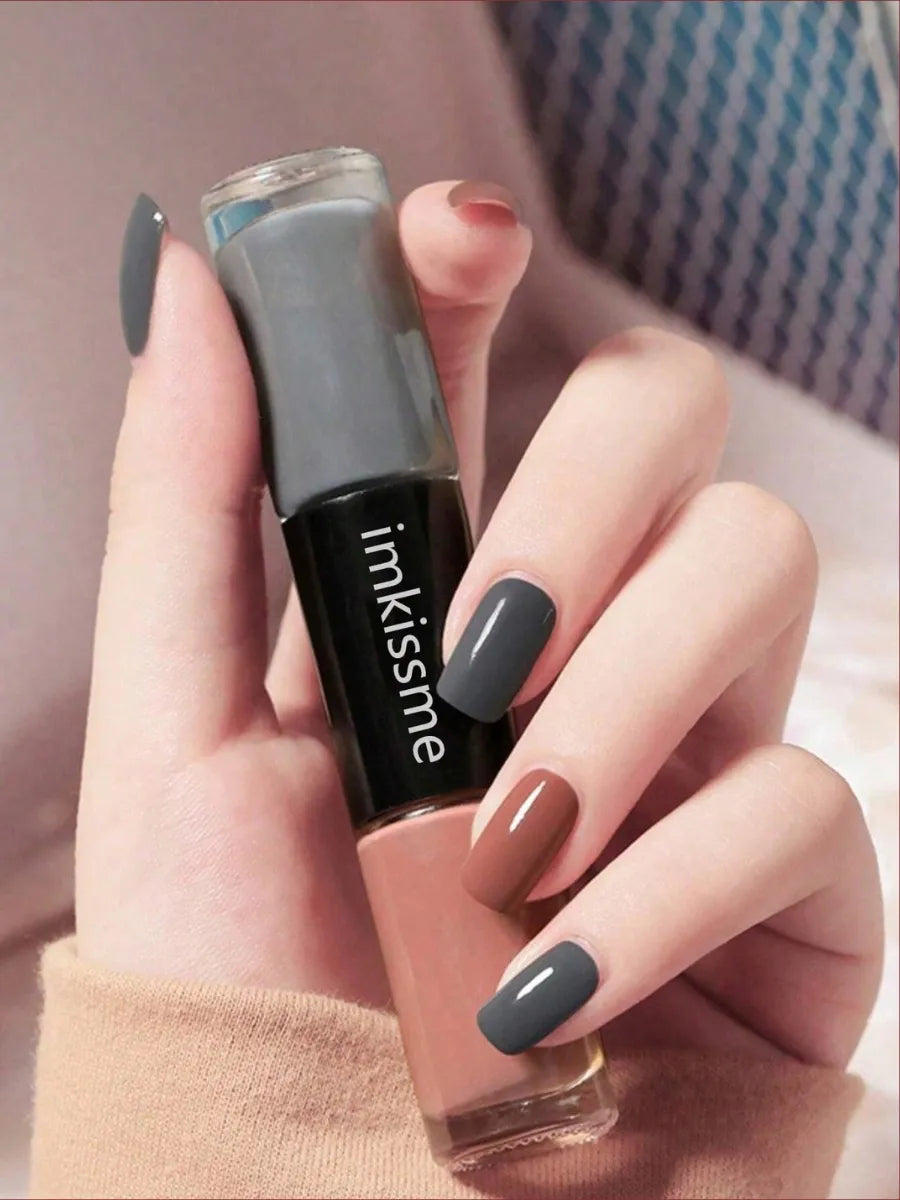 Shein Bolania 2-Color Quick Dry Nail Polish