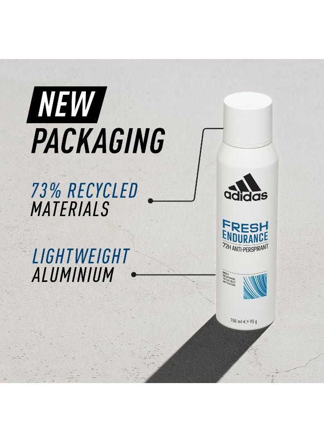 Adidas Fresh Endurance Anti-Perspirant Spray 150ml