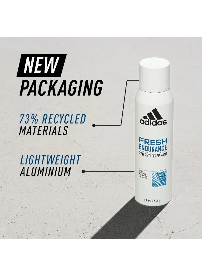 Adidas Fresh Endurance Anti-Perspirant Spray 150ml