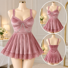 Emerald Green Short Nightdress