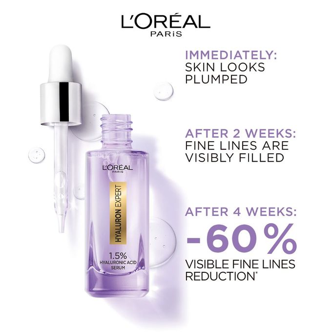 LOreal Paris Hyaluron Expert 1.5% Hyaluronic Acid Serum15ml