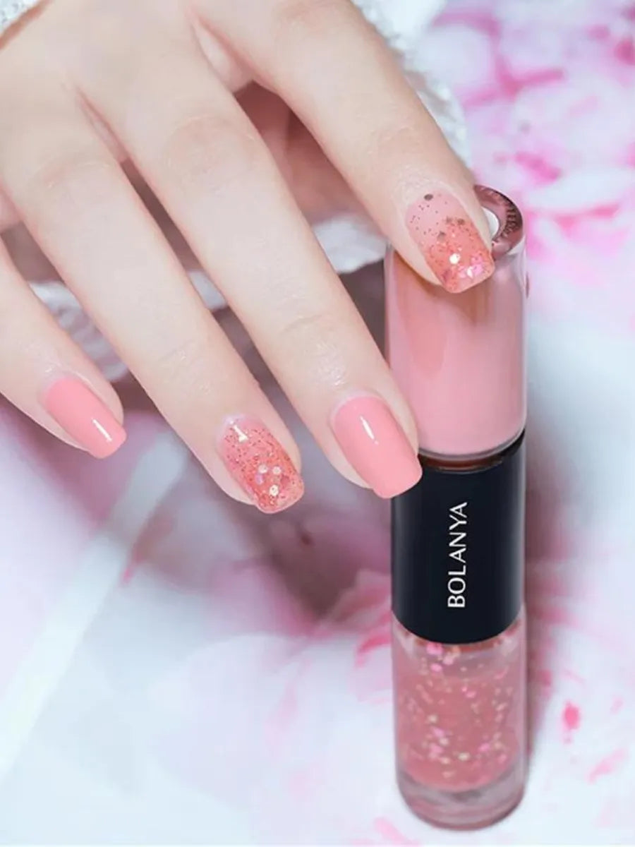 Shein Bolania 2-Color Quick Dry Nail Polish