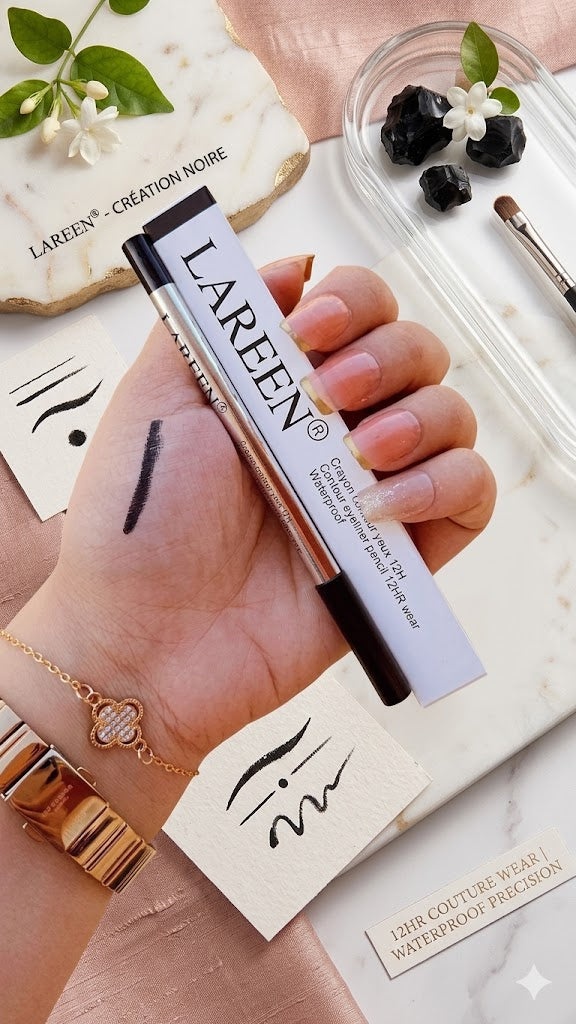 Lareen Contour Eyeliner Pencil 12HR Wear Waterproof
