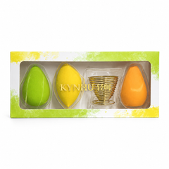 KYNHU 3 Pcs Makeup Sponge Set with Holder