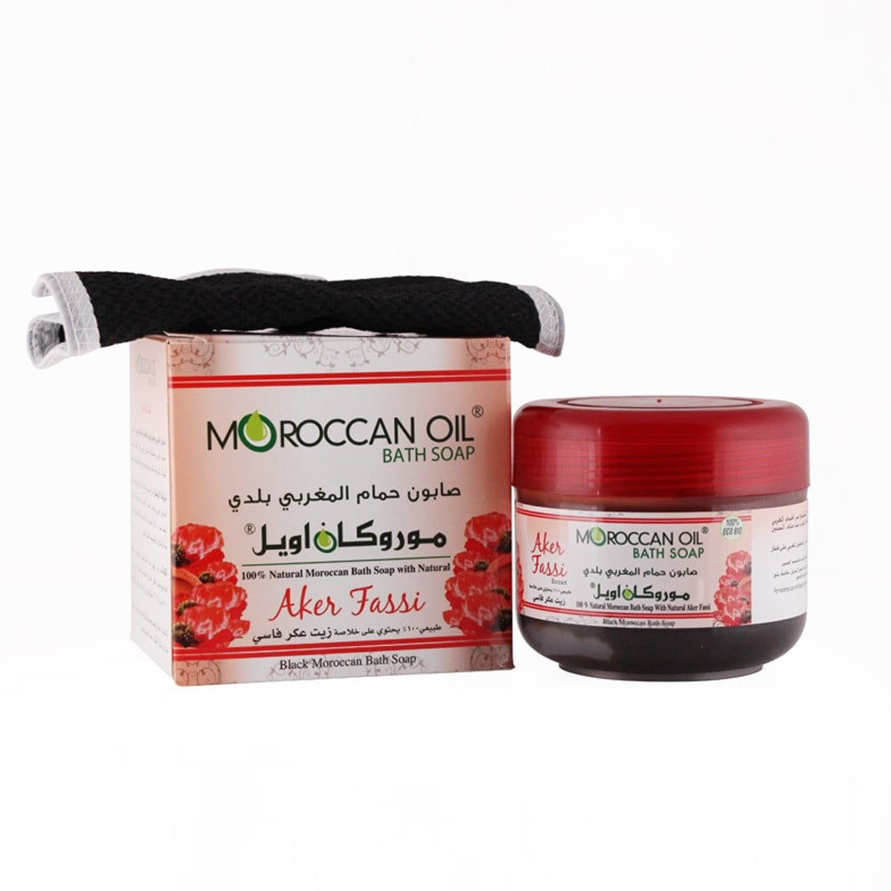 Moroccan Oil Bath Soap with Aker Fassi 250ml