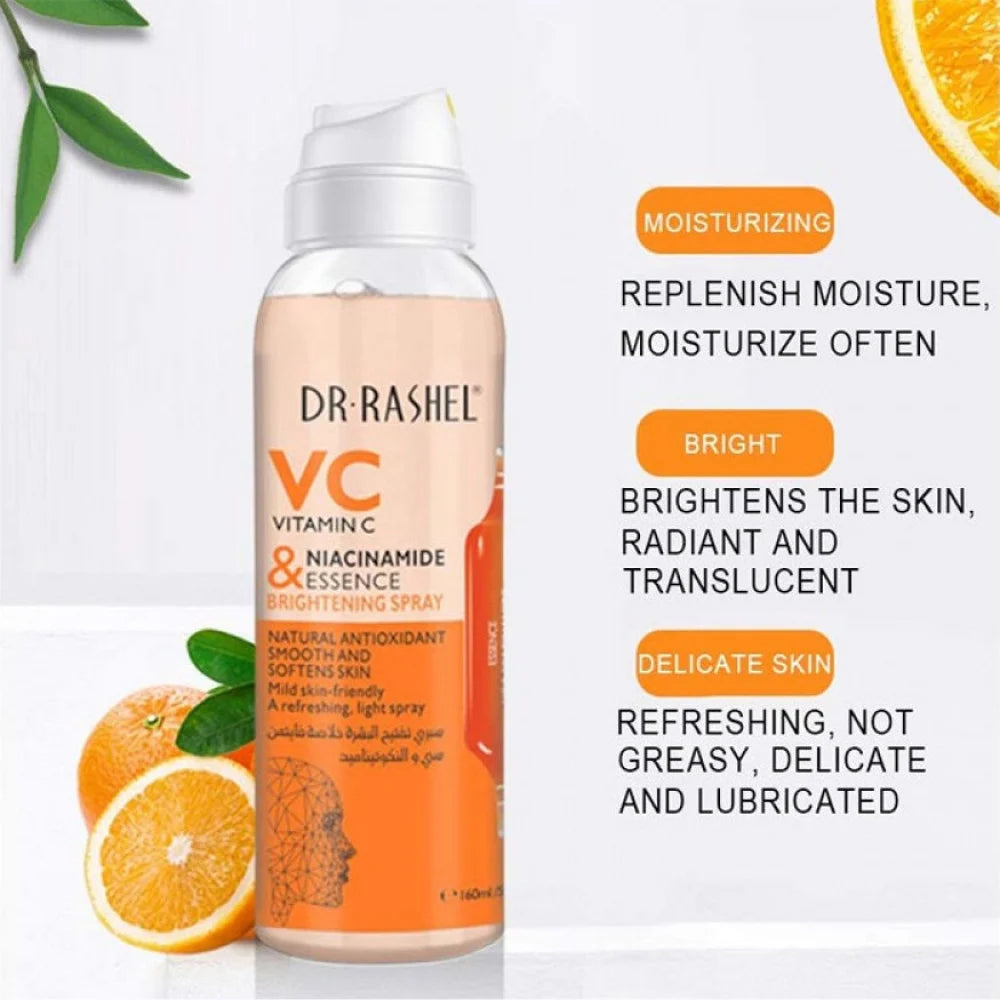Dr.rashel brightening spray vitamin c & niacinamide essence spray 160ml