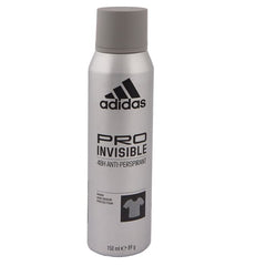 Adidas Invisible Deodorant Spray for Men - 150ml