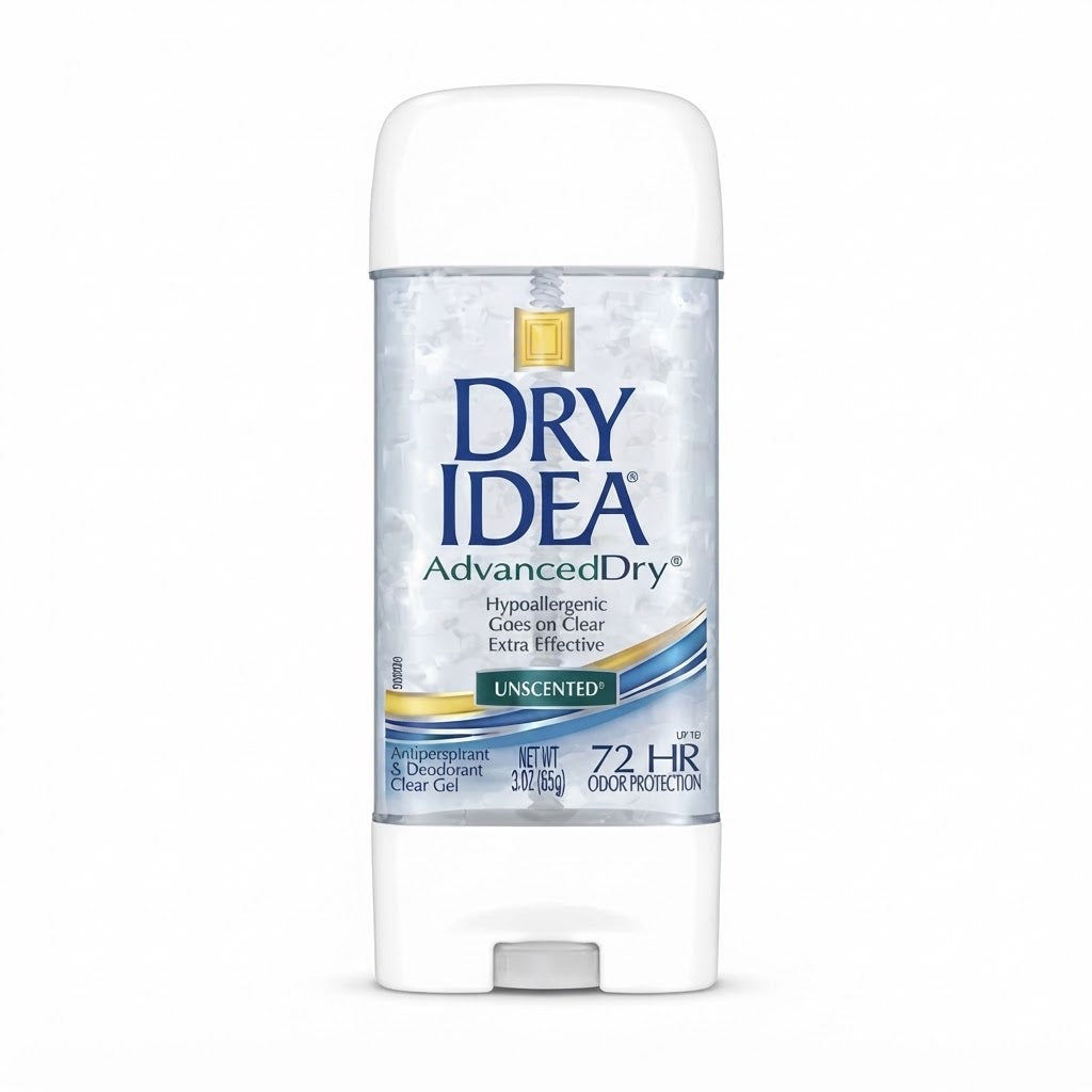 Advanced Dry Antiperspirant And Deodorant Clear Gel Unscented 85 g