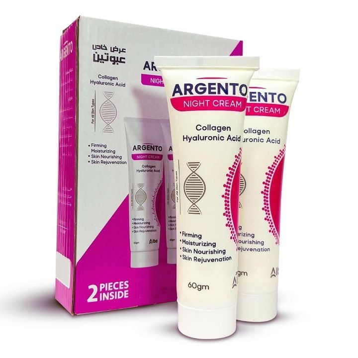 Argento Night Cream 60g 2pcs
