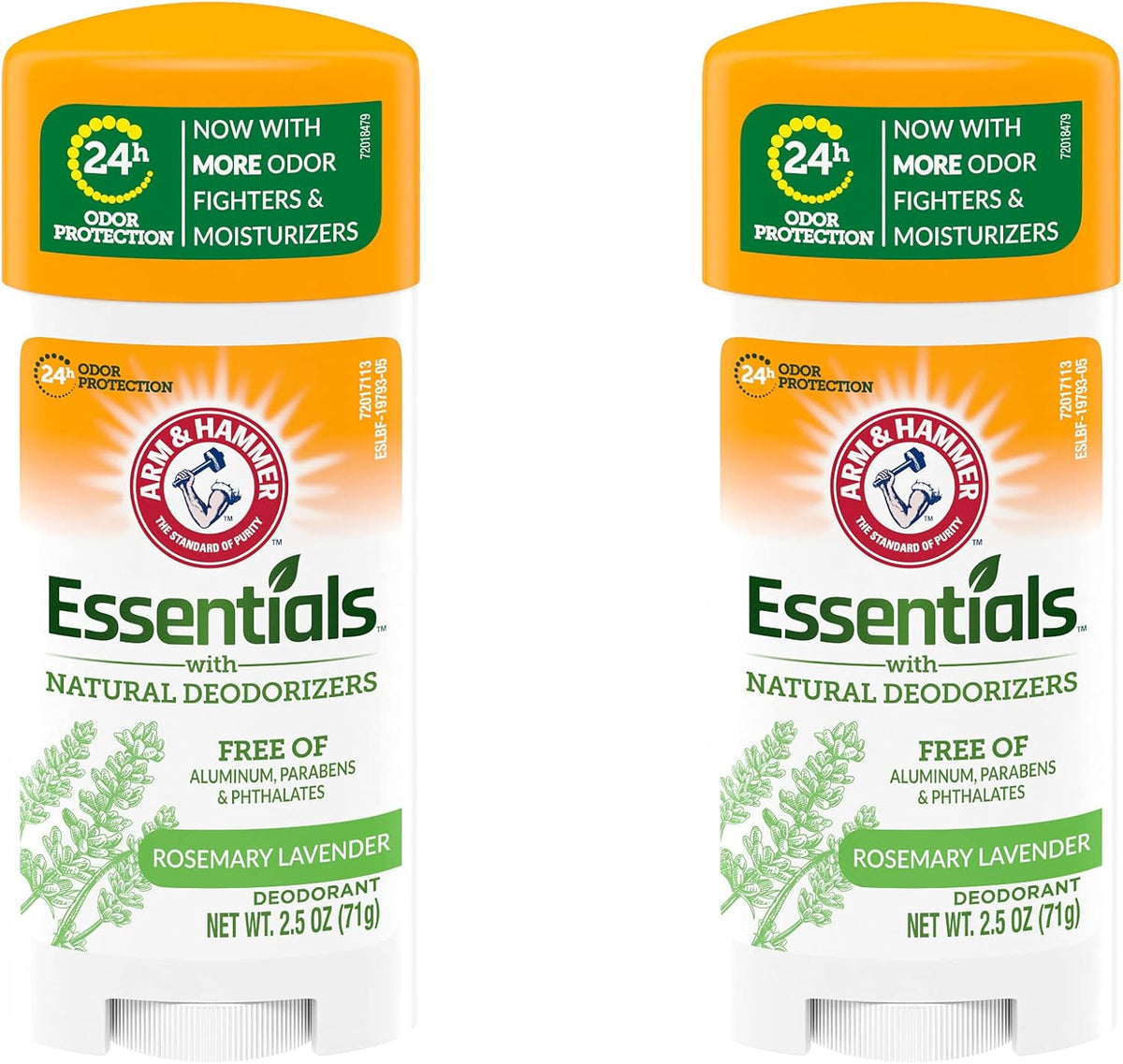 Arm and Hammer Fresh Rosemary Lavender Deodorant 1+1