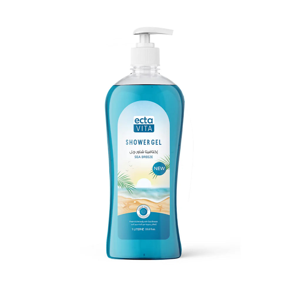 ectavita sea breeze shower gel 1000 ml