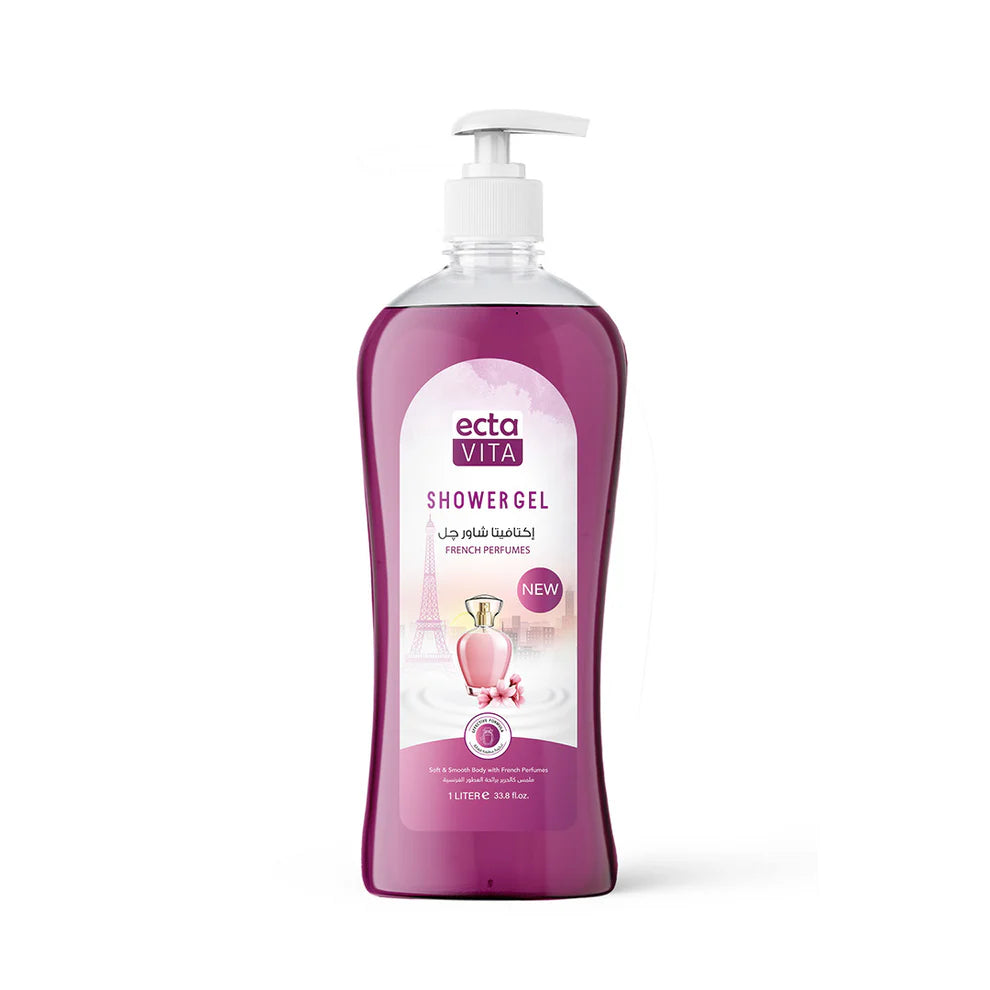 Ectavita French Perfumes Shower Gel 1000 ml
